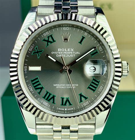 rolex wimbledon datejust 41|2023 rolex datejust wimbledon 41mm.